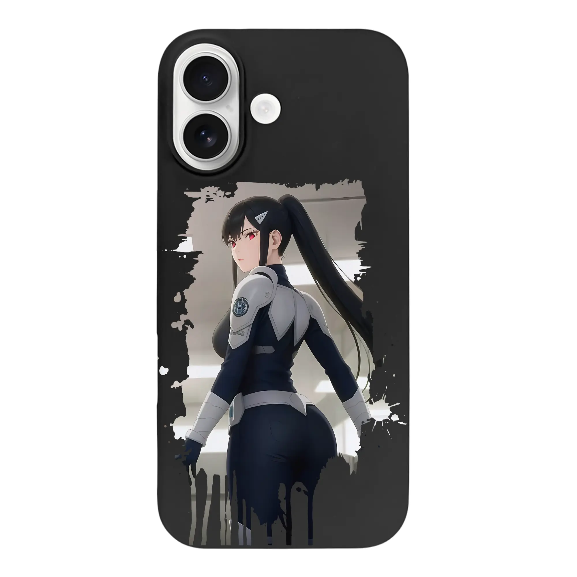 怪獣8号 グッズ,亜白ミナ - iPhone 17 シリーズ シリコンケース 薄型 耐衝撃 指紋防止 ソフトタッチカバー 精密フィット 傷防止 保護ケース iPhone 17/17 Air/17 Pro/17 Pro Max 対応